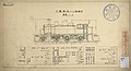 Blueprint of the Mogai class locomotive