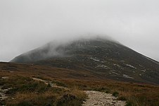 Northern Slopes of Meall Biorach. Looking up from the Coire Fhionn Lochan path.