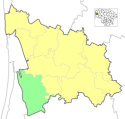 Location of Priekulė Eldership