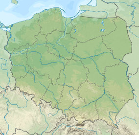 Map showing the location of Gopło Millennium Landscape Park