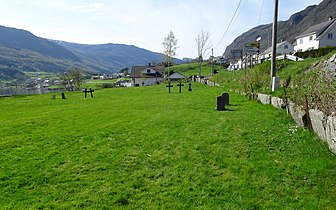 Location where the old church once stood