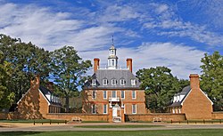 The Williamsburg Governor's Palace in 2012