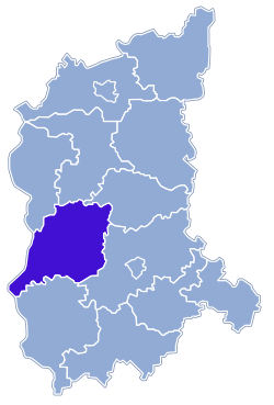 Location within the voivodeship