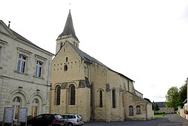 The church of Saint-Martin, in Restigné