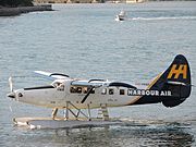 Harbour air at Vancouver Harbour