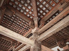 日本法隆寺斗拱仍具中国南朝风格