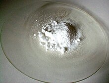 Sodium persulfate as a white powder