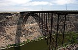 Perrine Bridge, aerial view