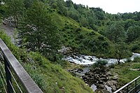 another view of the source of the Saine