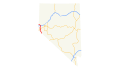 U.S. Route 395 in Nevada