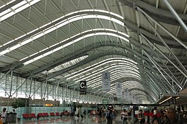 Departure hall of Terminal 1 in 2013