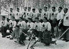 Canada men's national ice hockey team photo