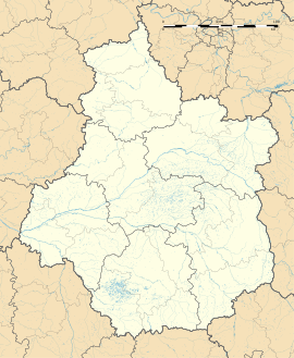 Bonneval is located in Centre-Val de Loire