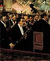 Edgar Degas, The Orchestra at the Opera (Musée d'Orsay, 1868)