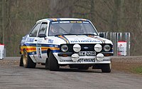 Ford Escort RS1800 driven at the Race Retro 2008 by Alan Watkins