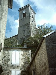 The church in Bourmont