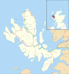Teangue is located in Isle of Skye