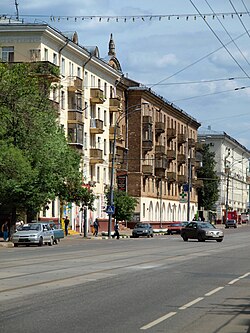 Pervomayskaya Street in Vostochnoye Izmaylovo District