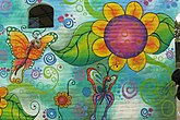 flora and fauna mural