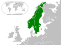 Image 25Map of Sweden–Norway (from History of Norway)