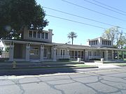 The Corpstein Duplex was built in 1920 and is located at 417 W. Roosevelt St. It was listed in the Phoenix Historic Property Register in September 1986.