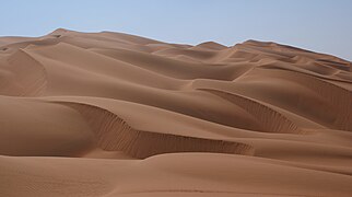 The Rub' al Khali desert