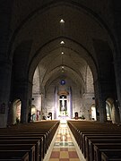 Interior of St. Ann's Catholic Church in Tenleytown in 2019