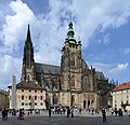 Image 7St. Vitus Cathedral in Prague Castle, John of Luxembourg laid the foundation stone in 1344 (from History of the Czech lands)