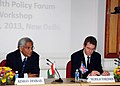 Desiraju addressing the India-UK Health Policy Forum, New Delhi, 2013
