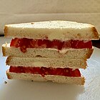 Tomato sandwich