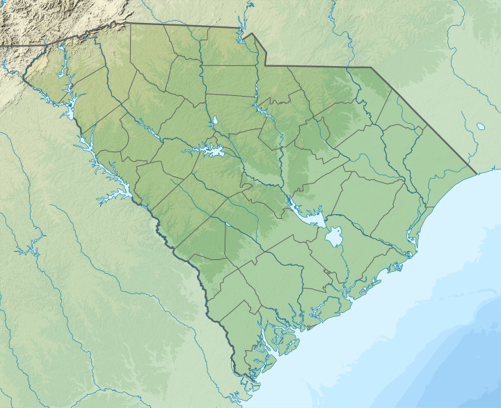 Noclador/sandbox/US Army National Guard maps is located in South Carolina