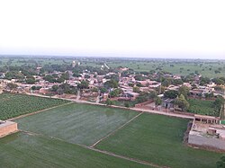 A view of the village Chotian