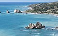 The European coastline in Cyprus.