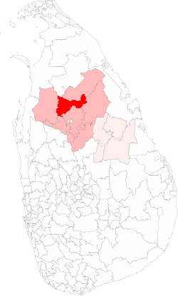 Location of Anuradhapura East