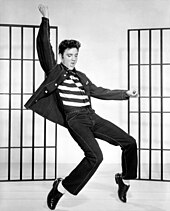 Elvis Presley dancing