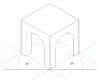 Axonometric projection（英语：Axonometric projection） (等轴测投影)