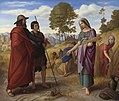 Image 18Ruth in Boaz's Field, by Julius Schnorr von Carolsfeld (from Wikipedia:Featured pictures/Culture, entertainment, and lifestyle/Religion and mythology)