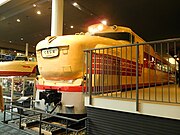 KiHa 81-3 car at the Kyoto Railway Museum