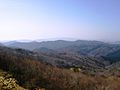 Looking south from the top of Mount Miyama