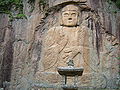 位于妙香山的巨型佛像。