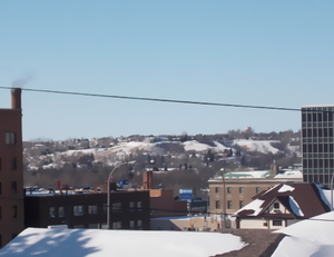 North Hill from Downtown Minot