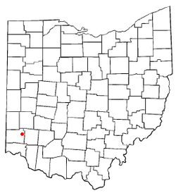 Location of South Middletown, Ohio