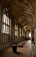 Quietus at Winchester Cathedral (2013) by Julian Stair, who had exhibited his work in 2005