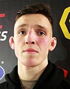 English MMA fighter - Rhys McKee List of current UFC fighters