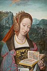 Master of Frankfurt, Saint Catherine. 1460 ca. 32.4 x 21.7 cm. Oil on panel.