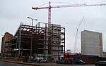 Construction of the John Lewis store