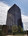 Stelco Tower viewed from the Jackson Square rooftop plaza