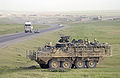Stryker ICV on patrol in Iraq
