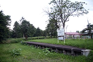 车站遗址（2010年8月）