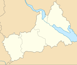 卡尼夫在切尔卡瑟州的位置